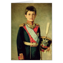 Portrait of Tsarevitch Alexei Nikolaevich; Cards