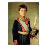 Portrait of Tsarevitch Alexei Nikolaevich; cards