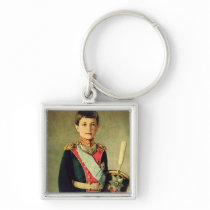 Portrait of Tsarevitch Alexei Nikolaevich; Key Chain