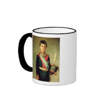 Portrait of Tsarevitch Alexei Nikolaevich; Coffee Mugs