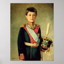 Portrait of Tsarevitch Alexei Nikolaevich; Print