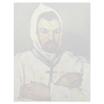 Portrait Of Uncle Dominique As A Monk Customized Letterhead
