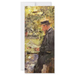 Portrait Of Veterinarian Dr. Reindl In The Arbor rack cards