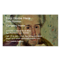 Portrait Of Victor Chocquet By Pierre-Auguste Business Card