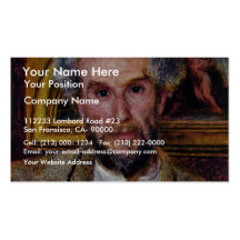 Portrait Of Victor Chocquet By Pierre-Auguste Business Card
