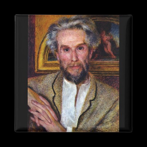 Portrait of Victor Chocquet by Pierre Renoir Fridge Magnets
