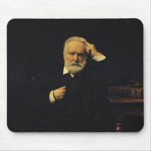 Portrait of Victor Hugo  1879 Mouse Pads