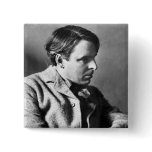 Portrait of W.B. Yeats buttons
