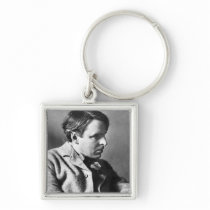 Portrait of W.B. Yeats Key Chain