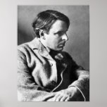Portrait of W.B. Yeats posters