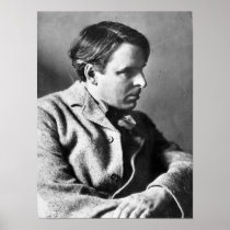 Portrait of W.B. Yeats Print