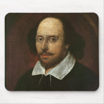 Portrait of William Shakespeare  c.1610 Mouse Pads