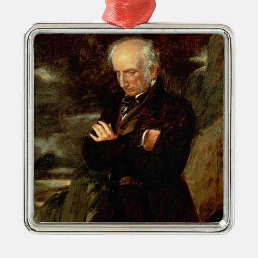 Portrait of William Wordsworth  1842 Christmas Tree Ornaments