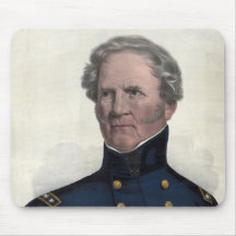 Portrait of Winfield Scott mousepad