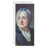 Portrait Of Woman Chardin By Chardin Jean-Baptiste rack cards