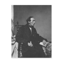 Portrait of Writer Hans Christian Andersen Postcards