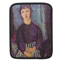 Portrait of Zofe by Amedeo Modigliani iPad Sleeve