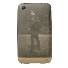 Portrait photograph of James Abbott McNeill Whistl Case-Mate iPhone 3 Case