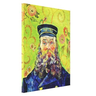 Portrait Postman Joseph Roulin Vincent van Gogh