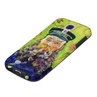 Portrait Postman Joseph Roulin Vincent van Gogh Galaxy S4 Covers