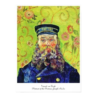 Portrait Postman Joseph Roulin Vincent van Gogh Print