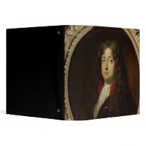 Portrait presumed to be Jean Racine Vinyl Binder