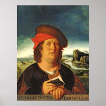 Portrait presumed to be Paracelsus Posters