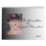 PORTRAITS BY ANGELA WALL CALENDAR