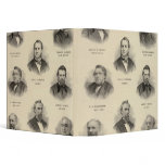 Portraits Governors of Wisconsin Louis P Harvey Vinyl Binders
