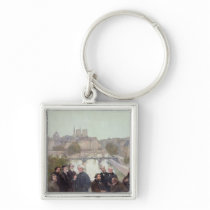 Portraits of French artists and authors Key Chain