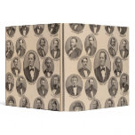 Portraits of Hon Thomas A Hendricks binders