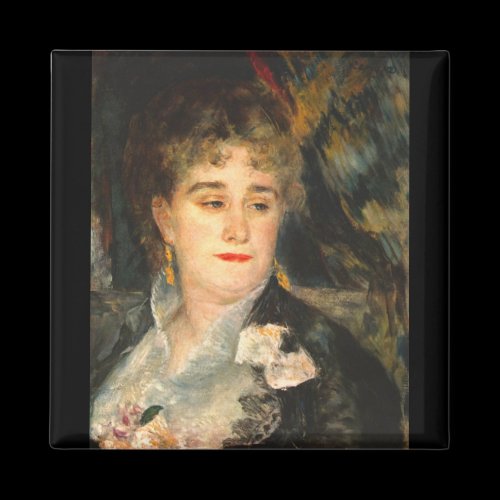 Portraits of Mme Charpentier by Pierre Renoir Fridge Magnets