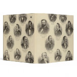 Portraits of Rev H Gilliland, Wm F Terhune binders