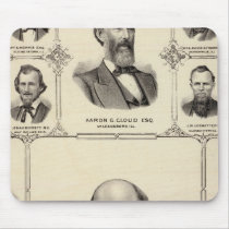 Portraits of Robert Hunter, Aaron G Cloud Mouse Pads