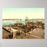 Portsmouth Harbour, Hampshire, England Posters
