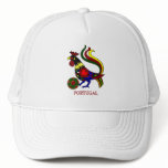 Portugal barcelos "galo" jogador de futebol hats