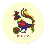 Portugal barcelos "galo" jogador de futebol stickers