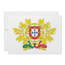 Portugal Coat of Arms Custom Invitation
