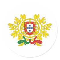 Portugal coat of arms stickers