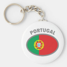 Portugal Cool Flag Design! Key Chain