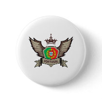 Portugal Emblem Button
