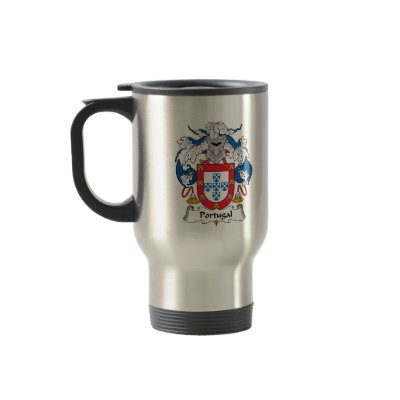 Portugal Family Crest Coffee Mug by coatsofarms
