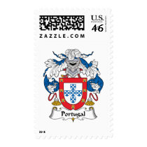 Portugal Family Crest Postage