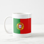Portugal Flag Map Classic Mug