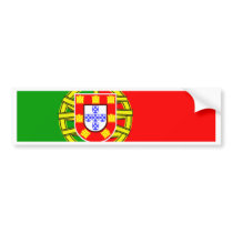 Portugal Flag bumper stickers