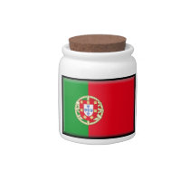 Portugal Flag Candy Dish