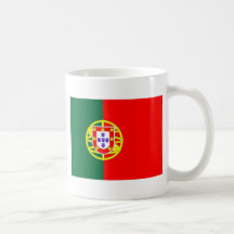 Portugal flag coffee mugs
