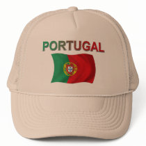 Portugal Flag Trucker Hat