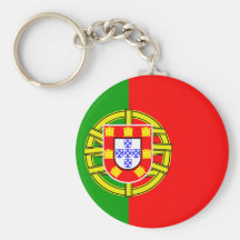 Portugal Flag Key Chain