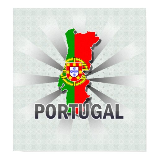 Portugal Flag Map 2.0 Print | Zazzle